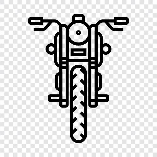 Biker, Reiten, Ausreiten, Motorrad Reittipps symbol