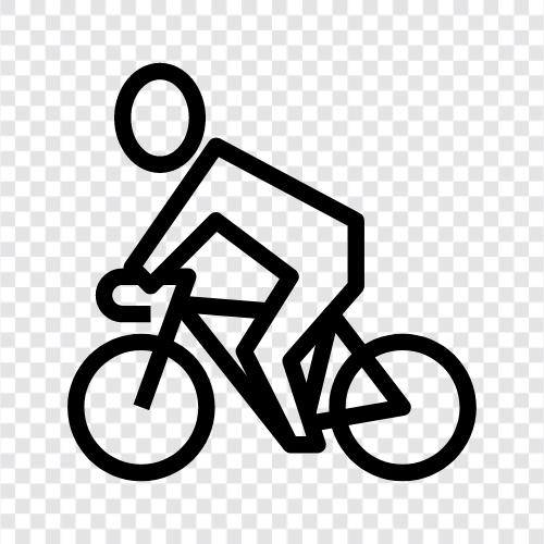 Biking, Cycling, Mountain Biking, Road Biking icon svg