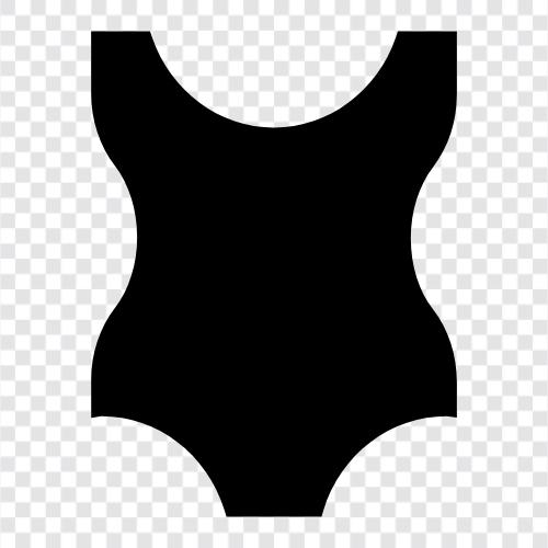 Bikini, Badeanzug Modell, Bikini Modell, Bademode symbol