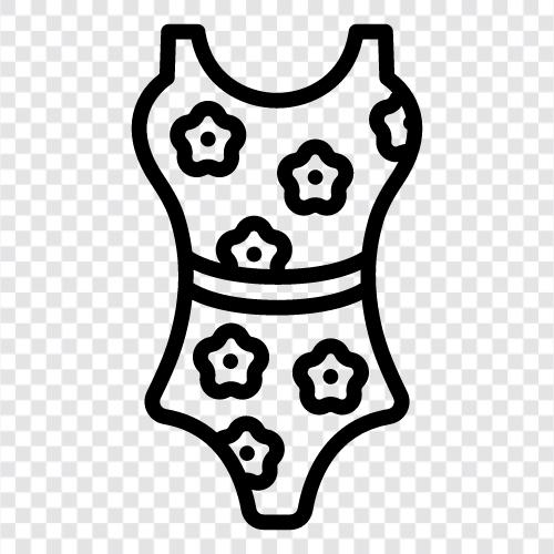 Bikini, Bademode, Badeanzug symbol