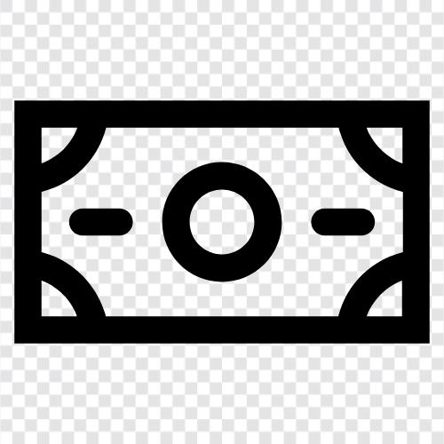 bills, spending, saving, investing icon svg