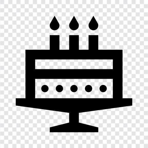 Birthday Cake Recipe, Birthday Cake Ideas, Birthday Cake Pictures, Birthday Cake icon svg