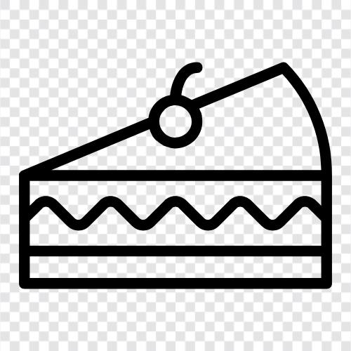 Geburtstag, Kinder, Dessert, Geburtstagstorte symbol