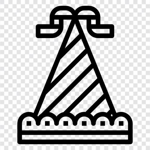 GeburtstagsPartyHut, KinderPartyHut, WinterPartyHut, PartyHut symbol