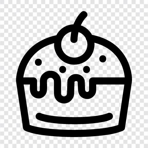 Geburtstag, Geburtstagstorte, Kuchen Dekoration, Kuchen Dekoration Ideen symbol