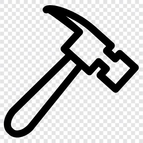 black, tool, construction, demolition icon svg