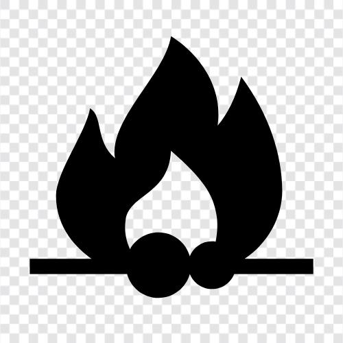 Feuer, Feuerlöscher symbol