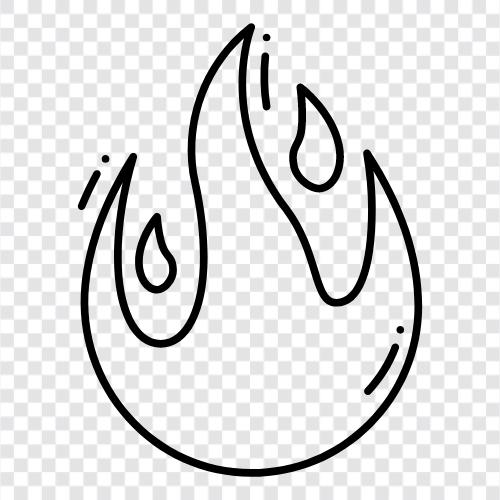 blaze, burn, heat, intense icon svg