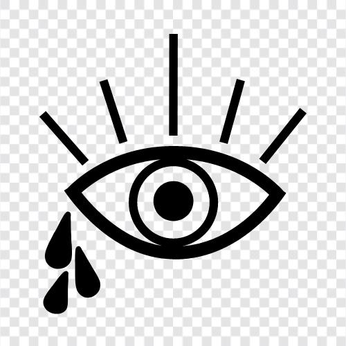 Blindheit, Sehvermögen, Farbe, Pupille symbol