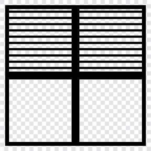 Blinds, Curtains, Shades, Privacy icon svg