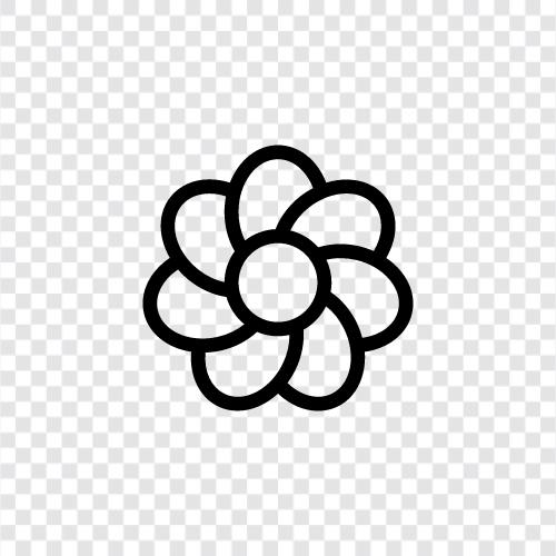 Bloom, Bloomers, Bloomin, Çiçek ikon svg