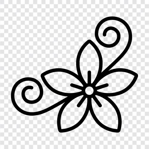 bloom, blossom, petals, fragrance icon svg