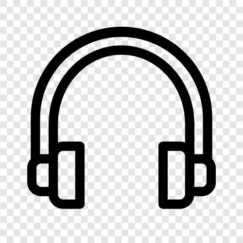 bluetooth, noise cancelling, stereo, mp3 icon svg