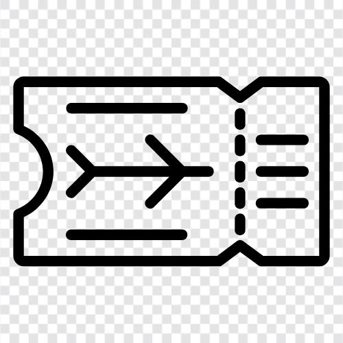 Bordkartendruck, Bordkartenvorlage symbol