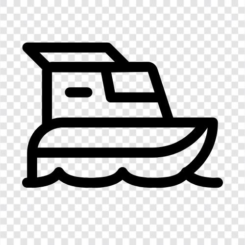 boat ride, boat trip, water, boat dock icon svg