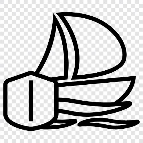 Boat, Marine, Insurance, P&I icon svg