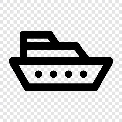 boat, maritime, ocean, cruise icon svg