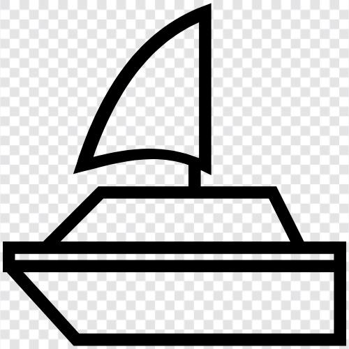 Boat, Sailing, Voyage, Travel icon svg