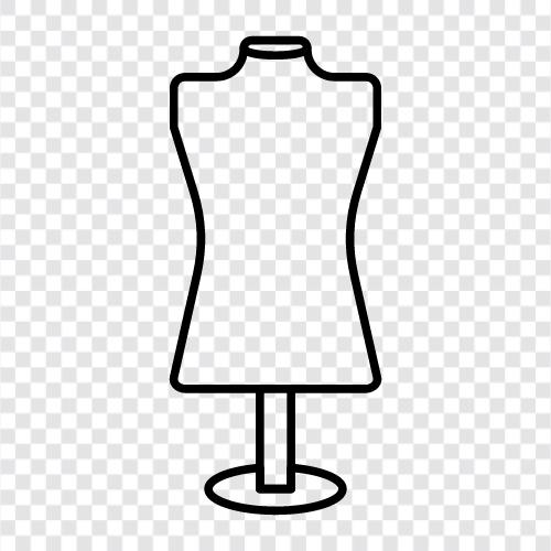 body, fashion, clothes, model icon svg