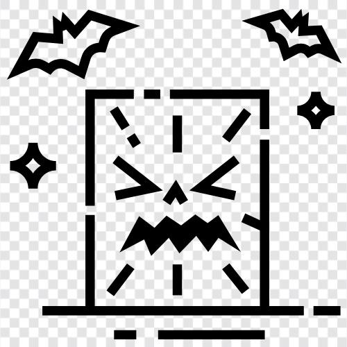 book, horror, horror book, book horror icon svg