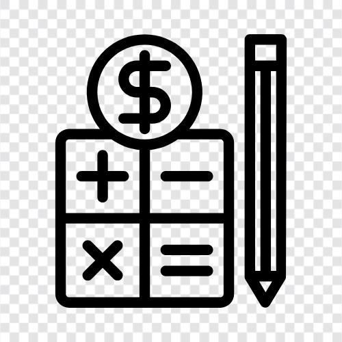 bookkeeping, financial, accounts payable, accounts receivable icon svg