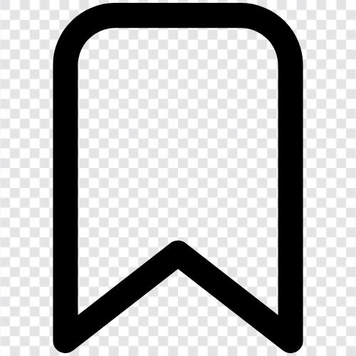 Bookmarking, BookmarkingTools, BookmarkingWebsites, Bookmarklets symbol