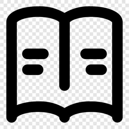 Bookstore, Reading, Literature, Book icon svg