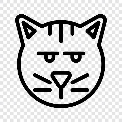 bored, irritated, displeased, unenthused icon svg