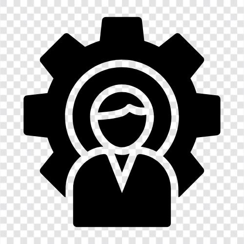 Chef, Vorgesetzter, Spitzenboss, Manager symbol