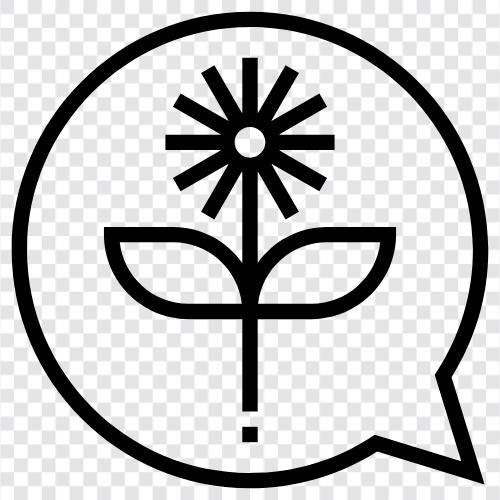 Botany, Flowers, Gardening, Planting icon svg