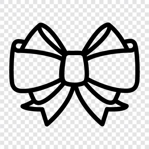 bow gift, bow making, bow making supplies, bow maker icon svg