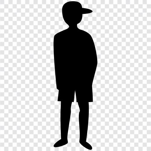 Boy with a cap, boy with a hat, kid with a hat, Boy With Cap icon svg