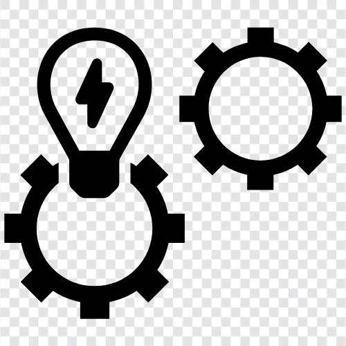 Brainstorming, Idee, inspirierend, Problemlösung symbol