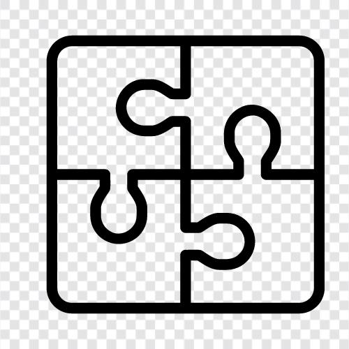 brainteasers, logic puzzles, math problems, jigsaw puzzles icon svg