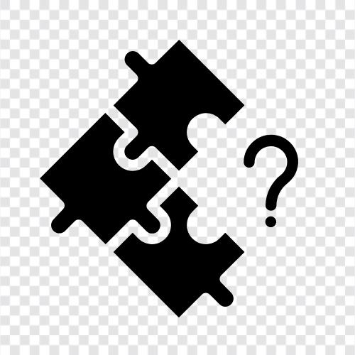 brainteasers, logische Probleme, Puzzles, Kreuzworträtsel symbol