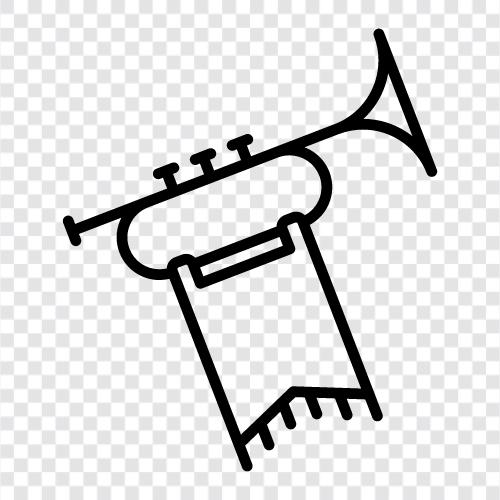 pirinç, brass enstrüman, brass müzik, brass band ikon svg