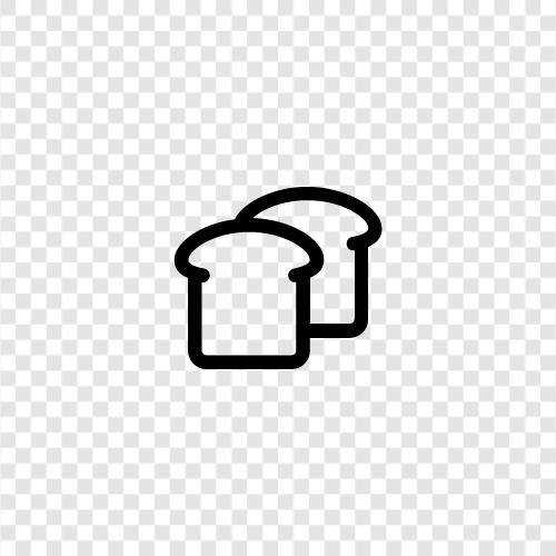 Brot, Kuchen, Kekse, Muffins symbol