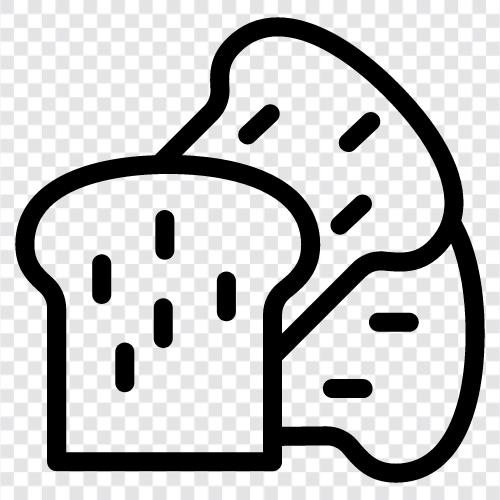 bread, butter, jam, marmalade icon svg