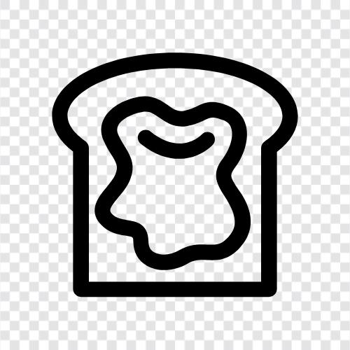 breadrolls, bread crumbs, baguette, brioche icon svg