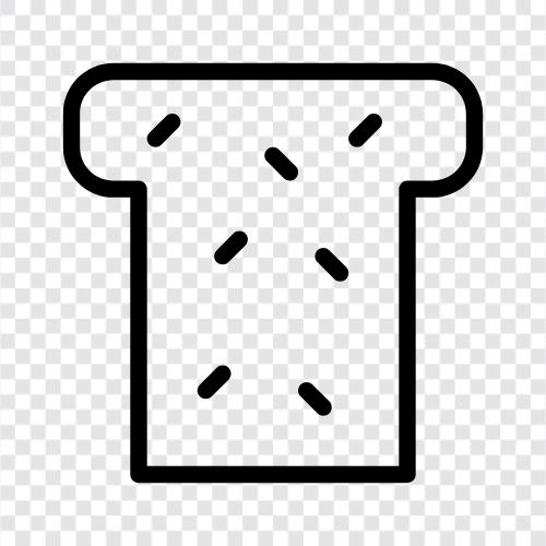 Frühstück, Frühstück Lebensmittel, Toast Rezepte, Toast Toppings symbol