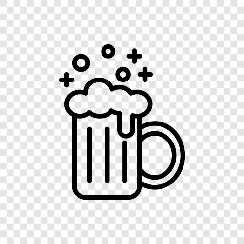 Brewery, Beer brewing, Beer brewing process, Beer styles icon svg