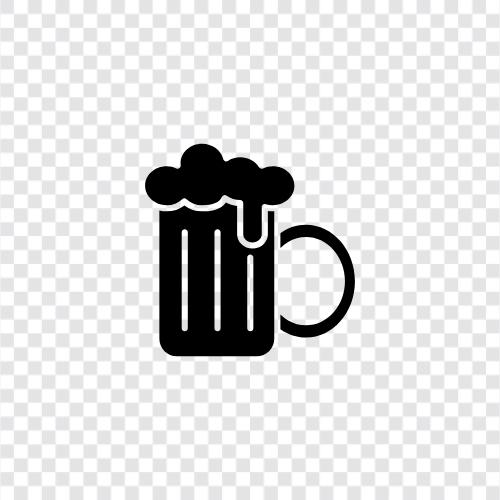 Bierbrauen, Bierzutaten, Biergeschmack, Bier symbol