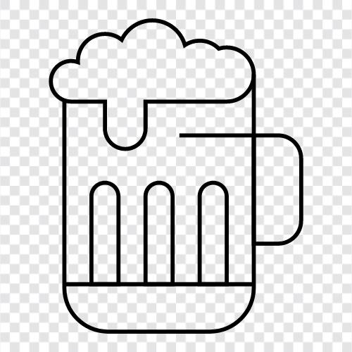 Brewing, Beer brewing, Beer brewing process, Beer styles icon svg