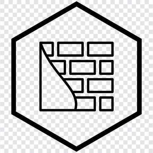 brick, wall, construction, building icon svg