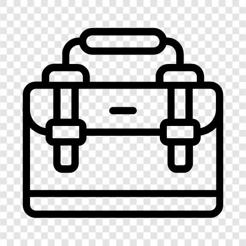 briefcase, bag, shoulder bag, tote icon svg