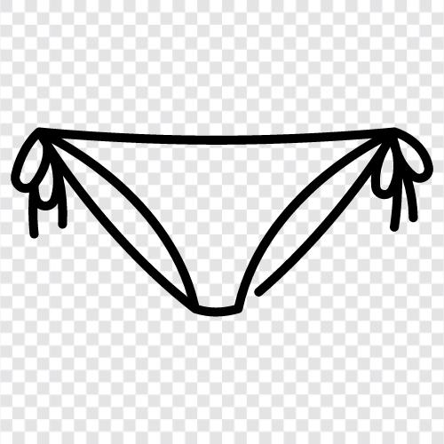 briefs, panties, knickers, bra icon svg