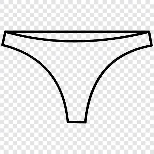 briefs, boxer briefs, panties, sleepwear icon svg