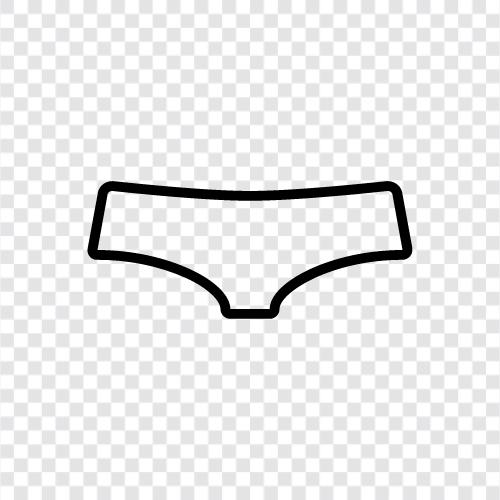 külot, thong, bra, brassiere ikon svg