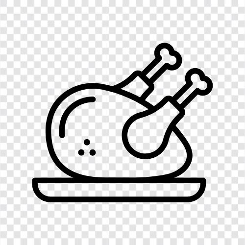 broilers, cooking, recipes, frying icon svg