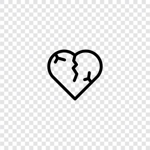 Broken Dreams, Broken Trust, Broken Hearts, Broken Lives icon svg